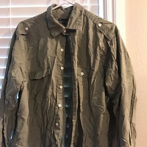 GAP Long Sleeve Button Down